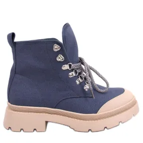Baskets de trekking Vander Blue bleu