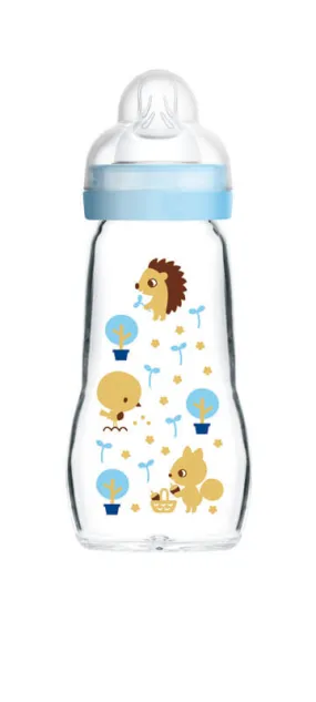 Biberon en verre 260 ml débit 2 Ciel