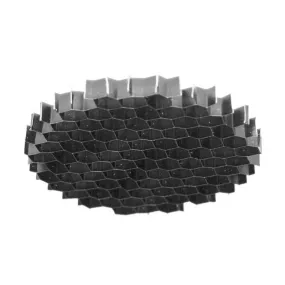 Grille nid d'abeille dia.100mm noir (TR32305)